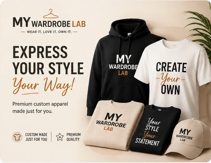 Custom apparel collection